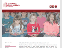 Tablet Screenshot of dharmaschool.co.uk