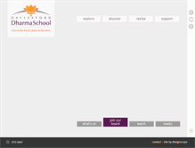 Tablet Screenshot of dharmaschool.com.au